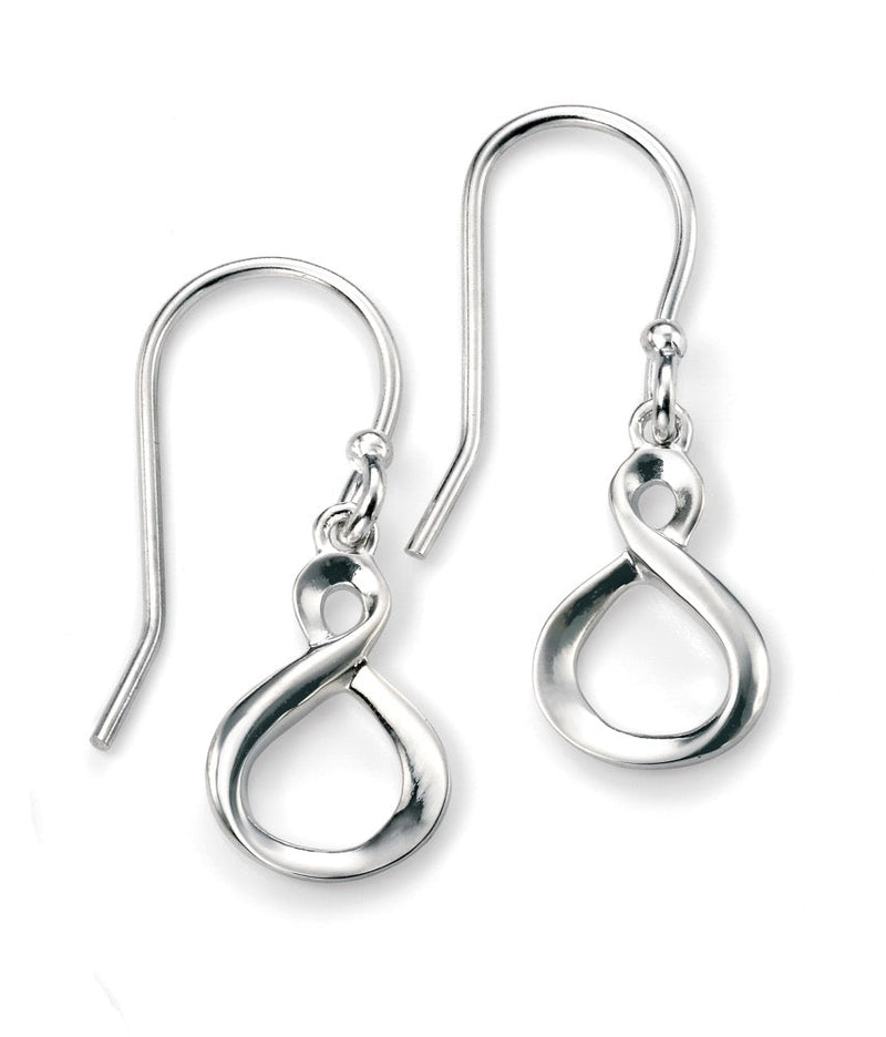 Beginnings Infinity Loop Drop Earrings