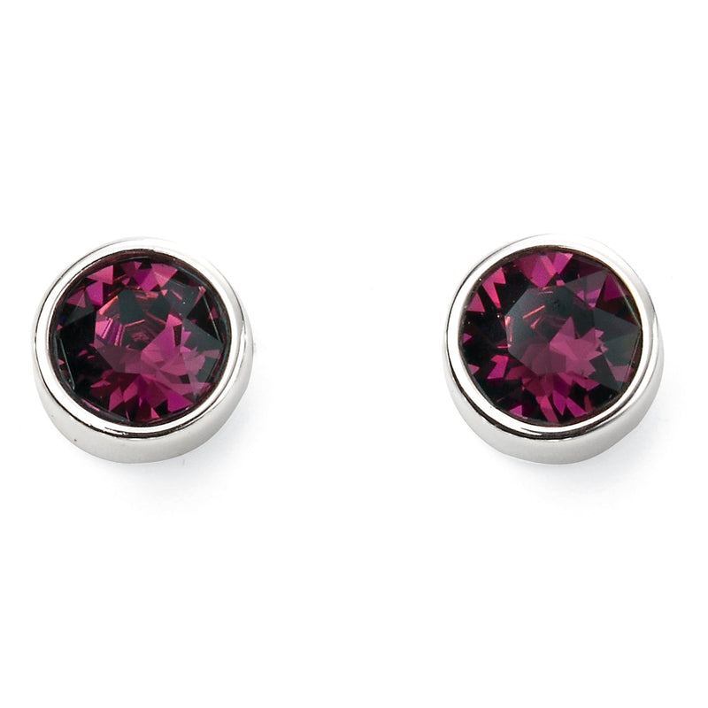 Beginnings Crystal Birthstone Earrings