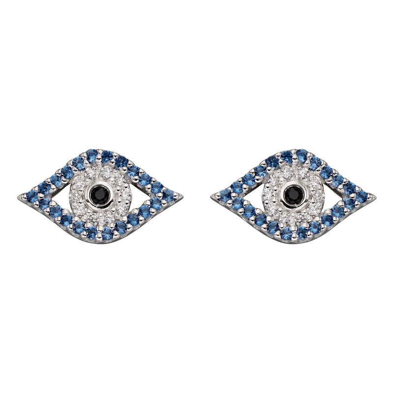 Beginnings Evil Eye Stud Earrings