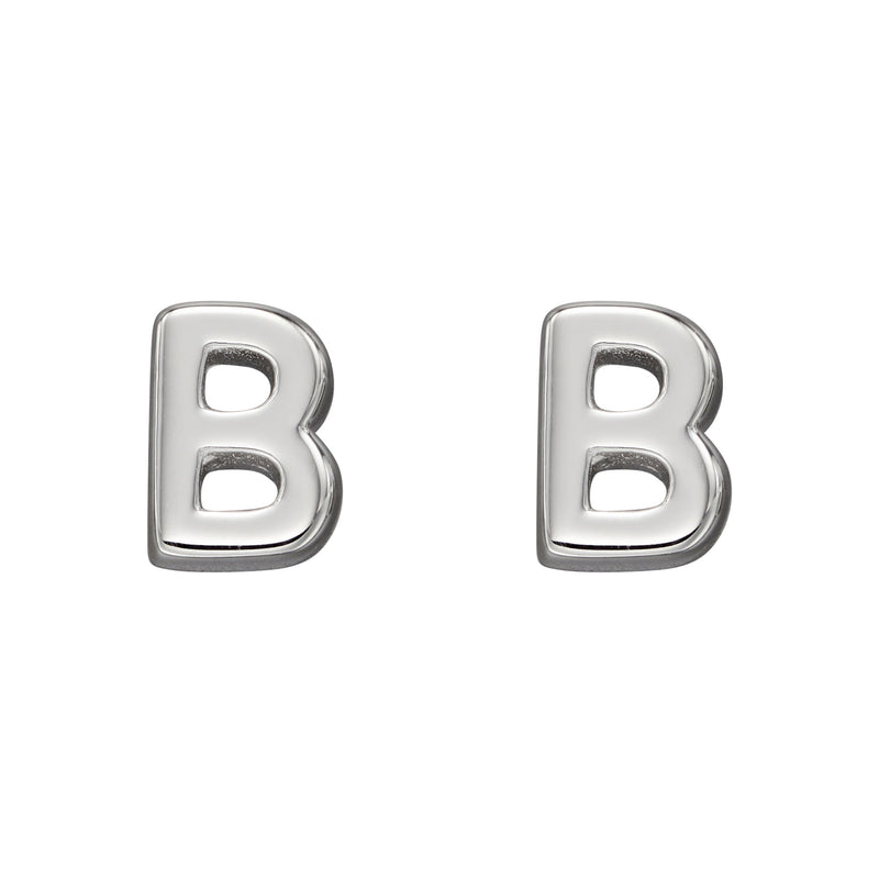 Beginnings Initial Stud Earrings