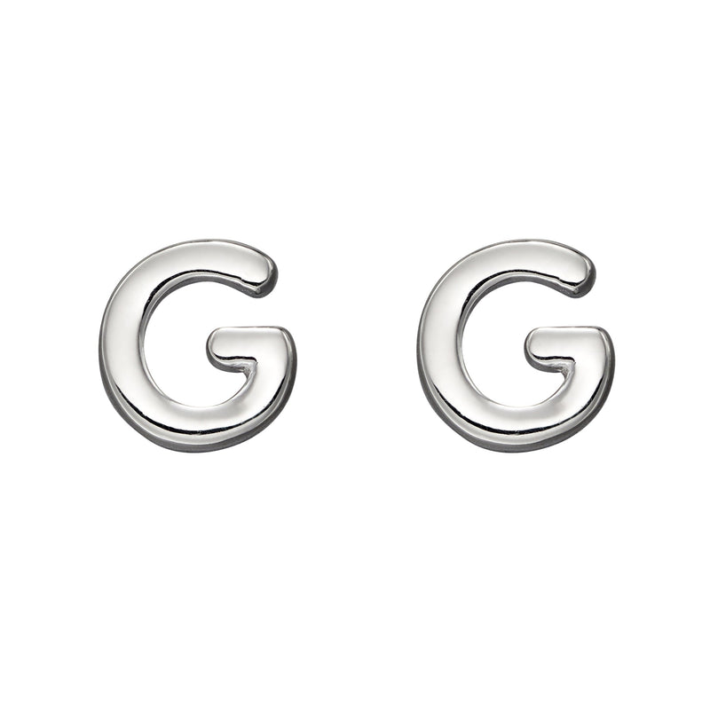 Beginnings Initial Stud Earrings