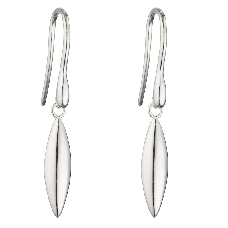 Beginnings Navette Shaped Drop Earrings