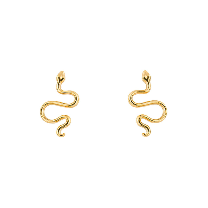Beginnings Snake Stud Earrings