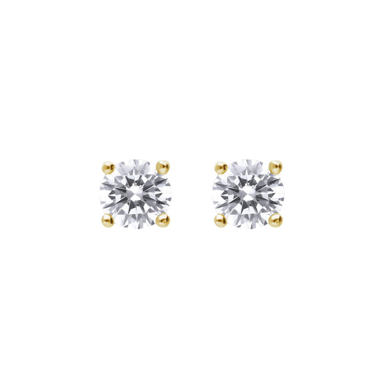 Diamonfire Four Claw Carat Stud Earrings