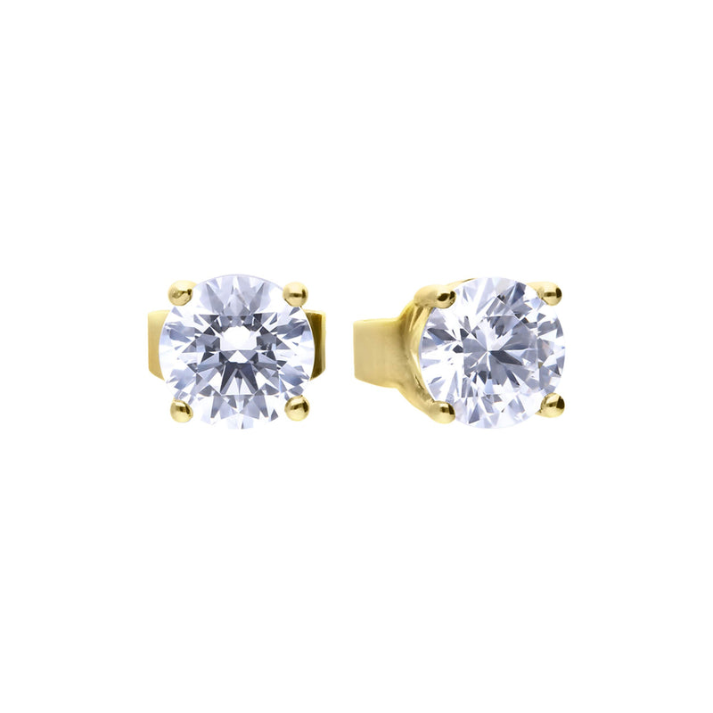 Diamonfire Four Claw Carat Stud Earrings