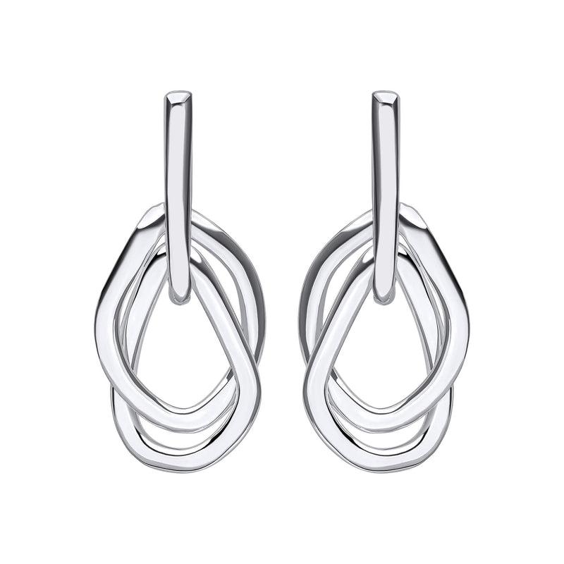 Beginnings Organic Interlinking Drop Earrings