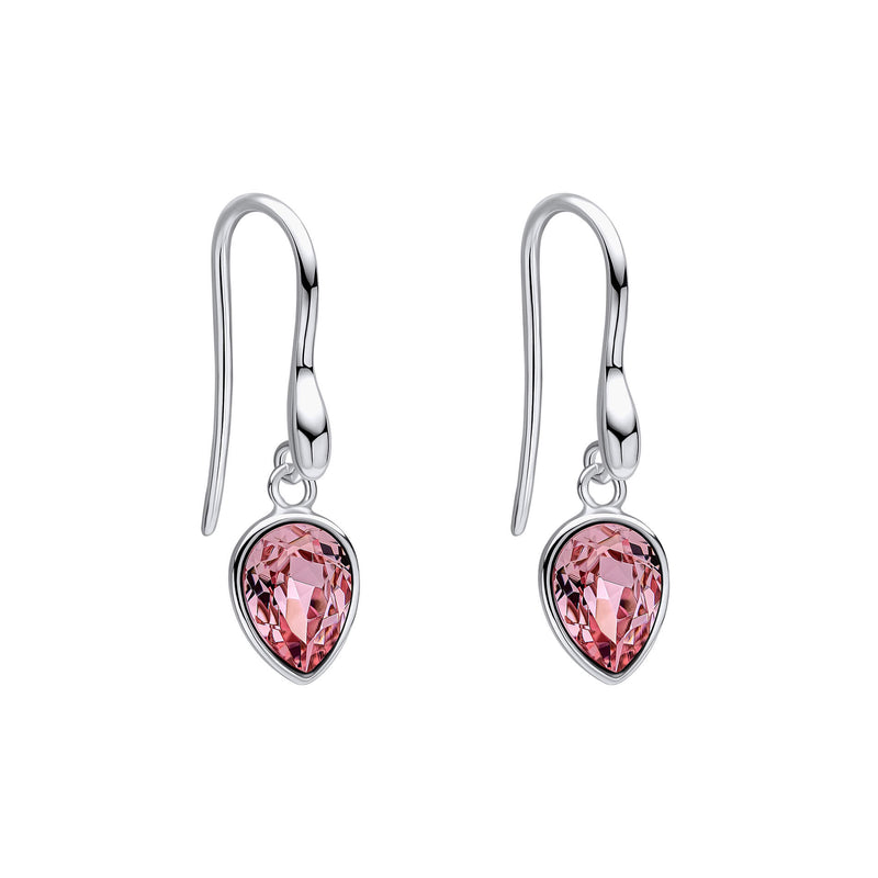 Beginnings Pear Shape Crystal Drop Earrings