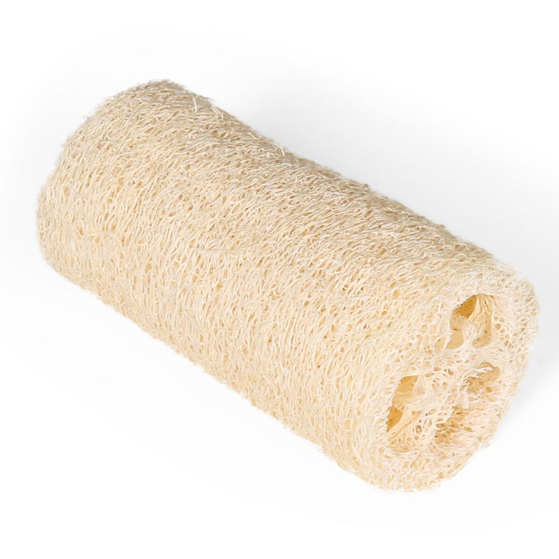 Eco Bath London Natural Loofah 5 inch with String - Premium Exfoliating Bath Sponge