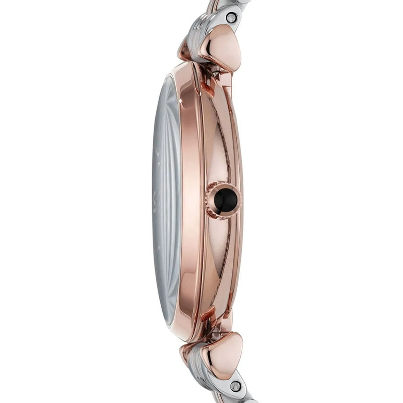 Emporio Armani AR1725 Gianni T-Bar Women's Two-Tone Watch