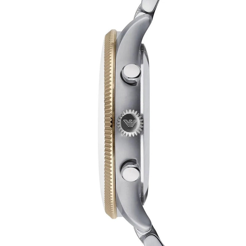 Emporio Armani AR1847 Alpha Men's Two-Tone Watch