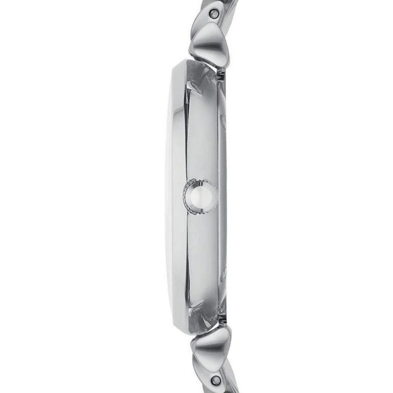 Emporio Armani AR1908 Gianni T-Bar Women's Silver Watch