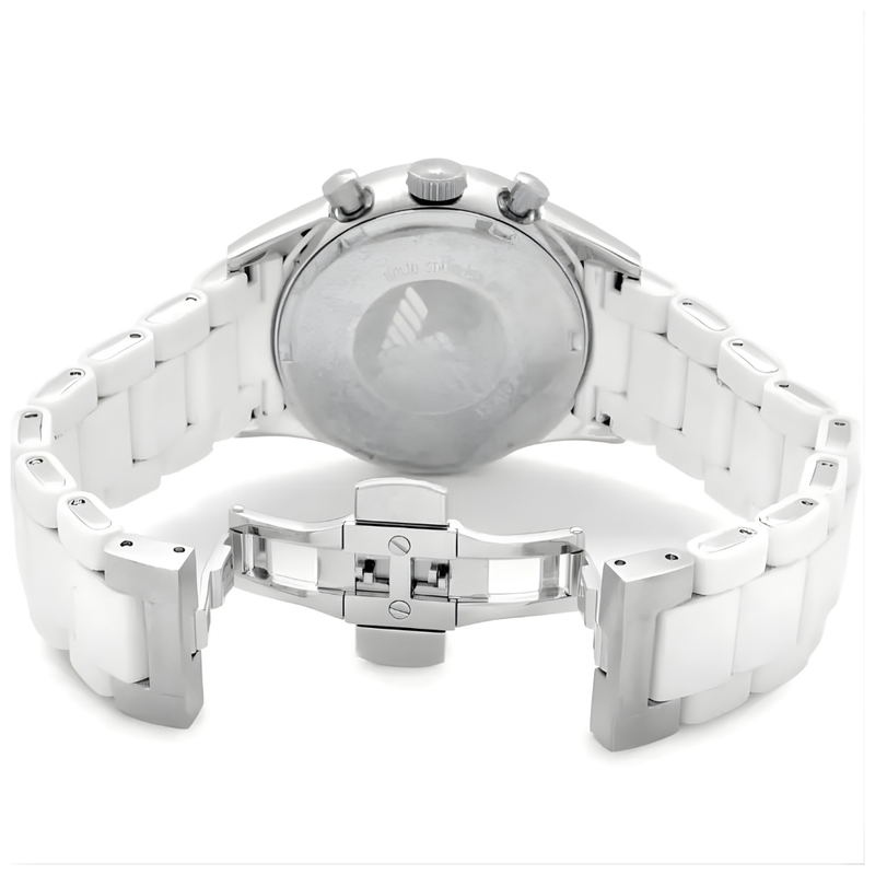 Emporio Armani AR5859 Sportivo Men's White Silicone Watch