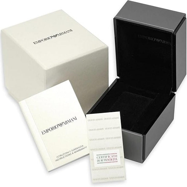 Emporio Armani AR11059 Gianni T-Bar Rose Gold Watch