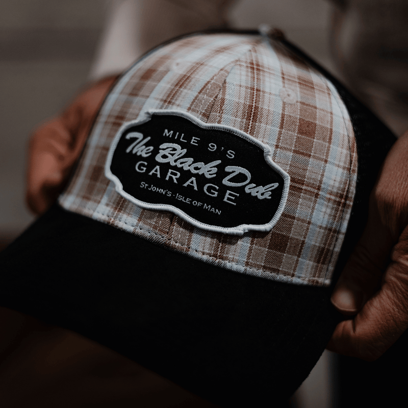 Tartan Garage Trucker Hat