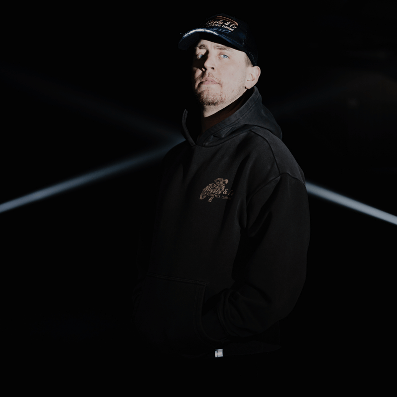 Olive Flattrack Hoodie