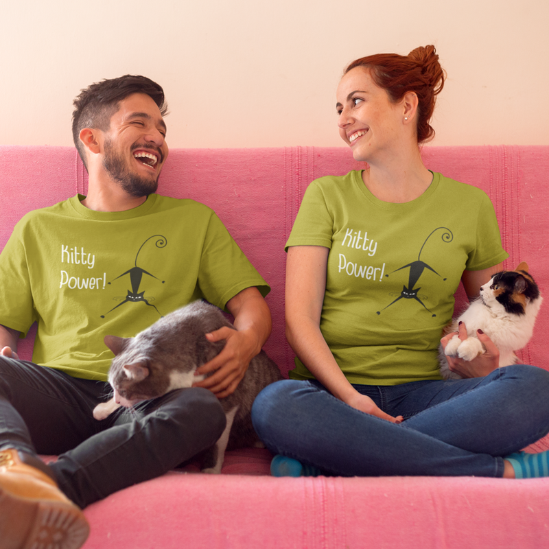 Kitty Power Cat T-Shirt