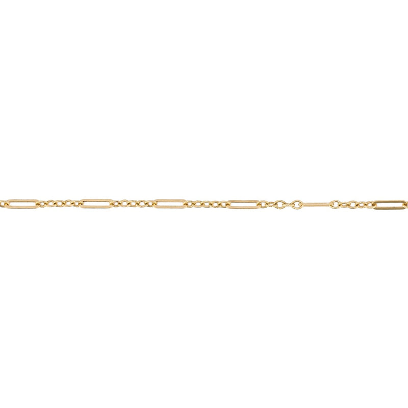Elements Gold Mixed Length Link Bracelet