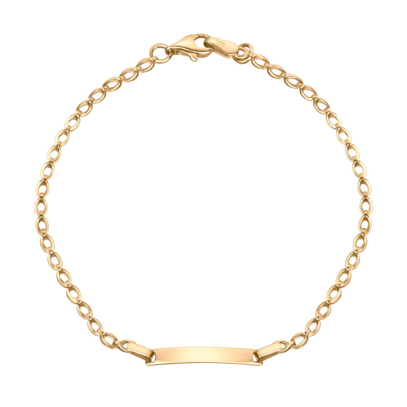 Elements Gold ID Bracelet