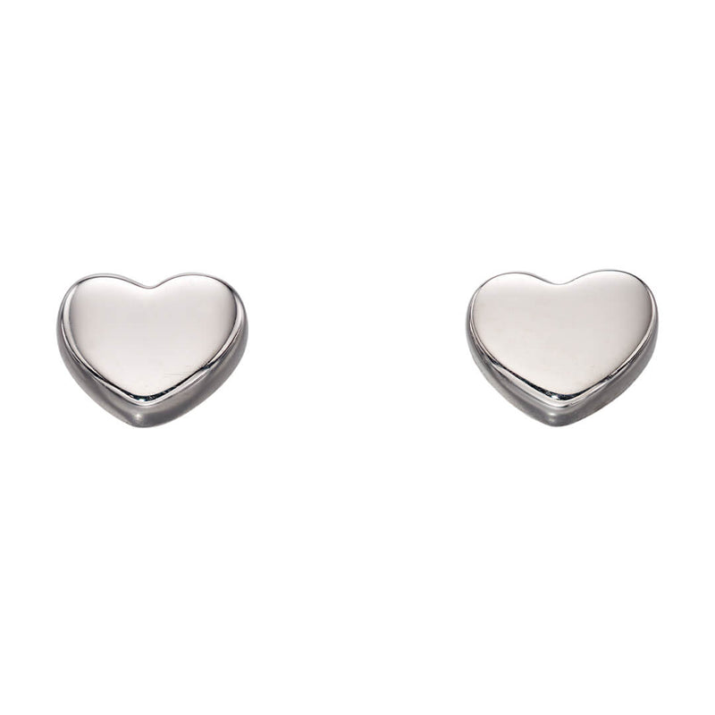 Elements Gold Small Heart Earrings
