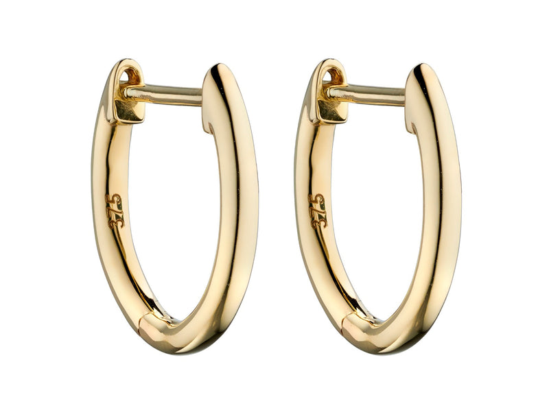 Elements Gold Huggie Hoop Earrings