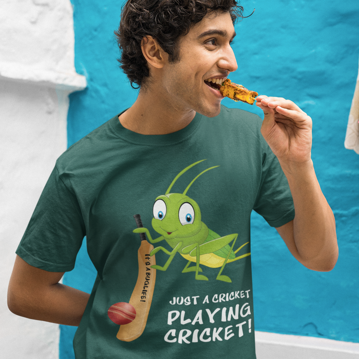 Just a Cricket playing Cricket T-shirt