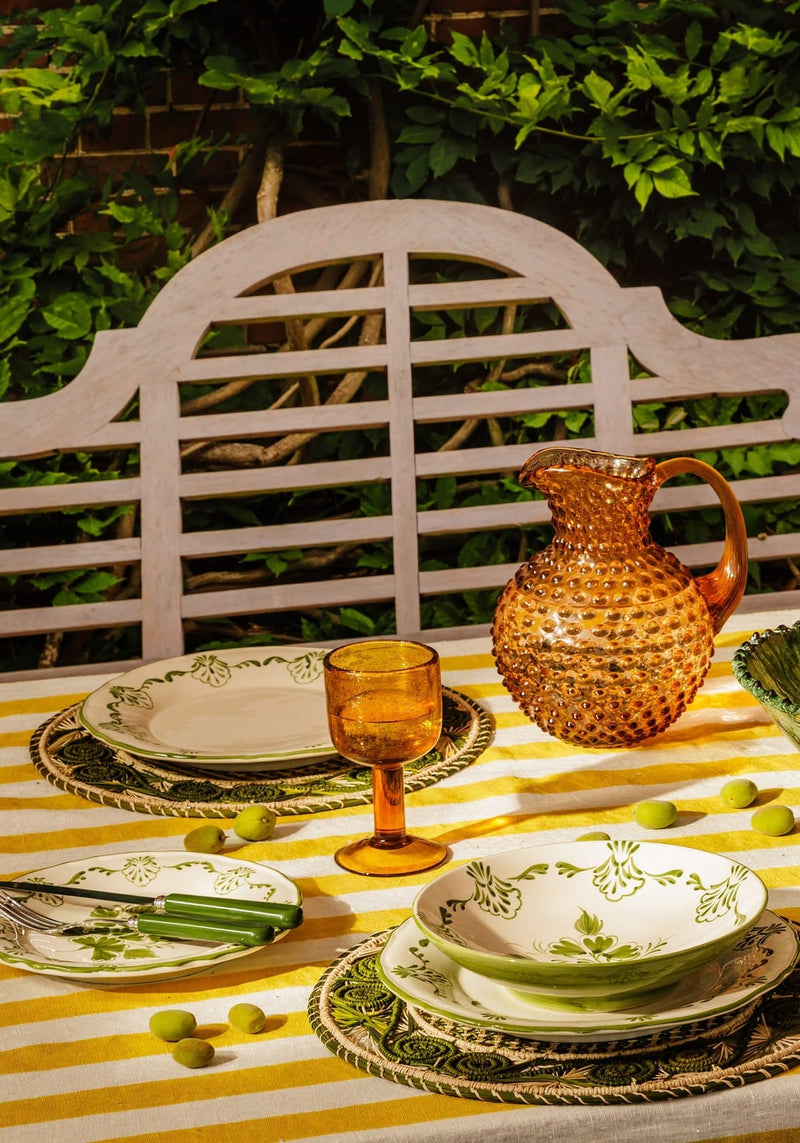 Eleanor Wine Glass, Mustard