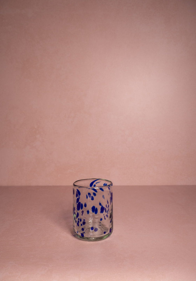 Louisa Confetti Tumbler, Blue