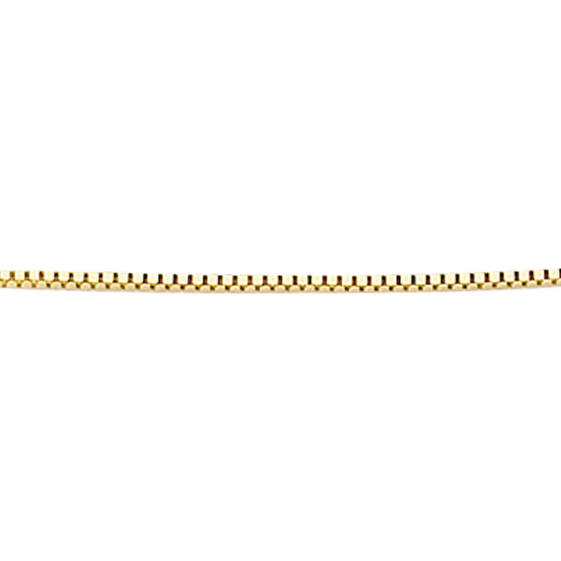 Elements Gold Venetian Box Chain 41cm-46cm