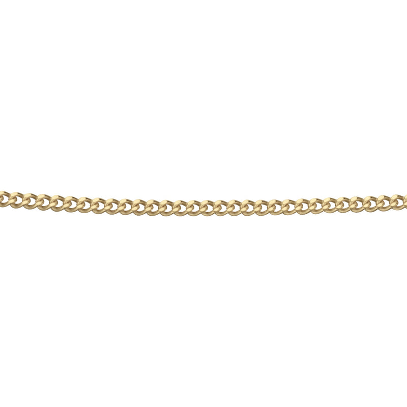 Elements Gold 1mm Curb Chain
