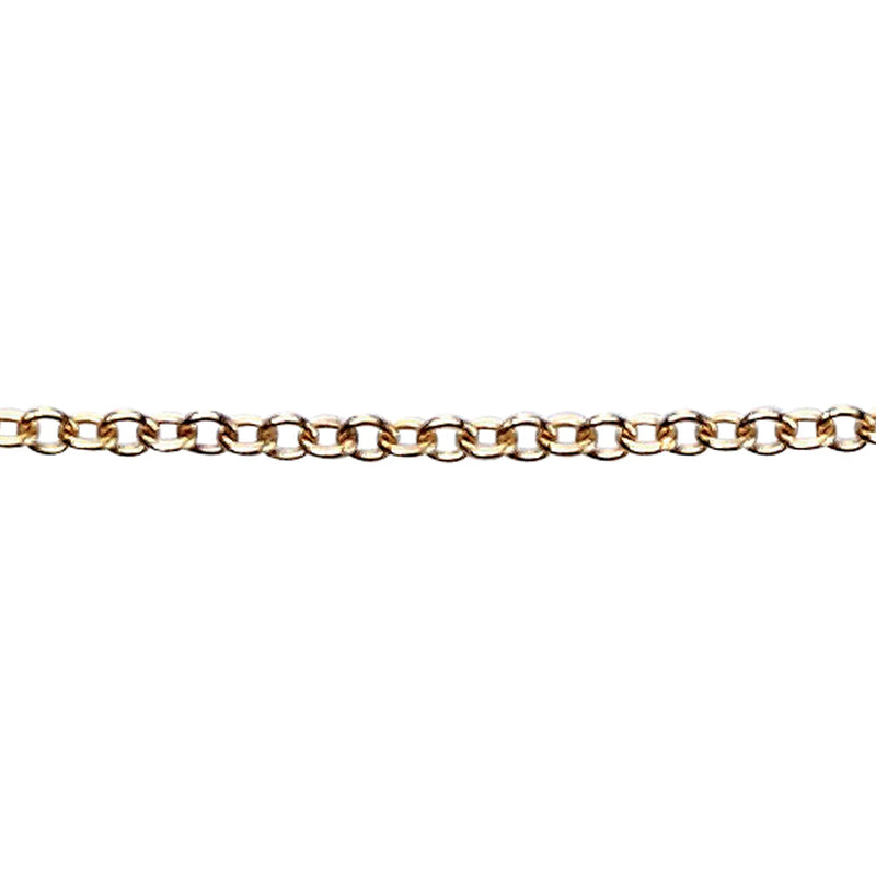 Elements Gold 1.2mm Trace Chain 46cm-51cm