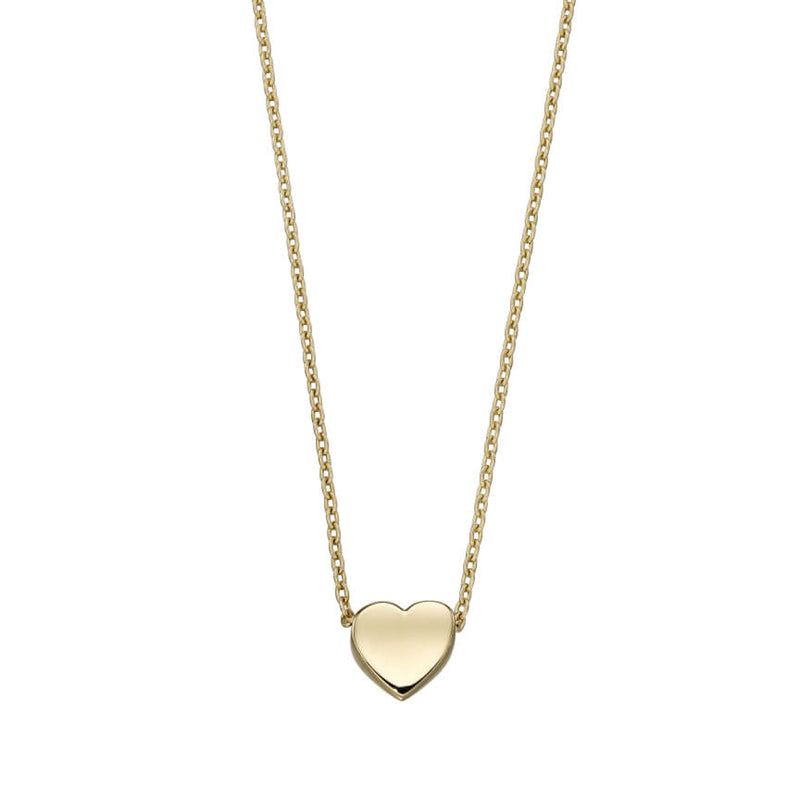 Elements Gold Small Heart Necklace