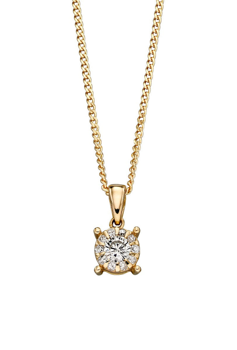 Elements Gold Birthstone Pendant