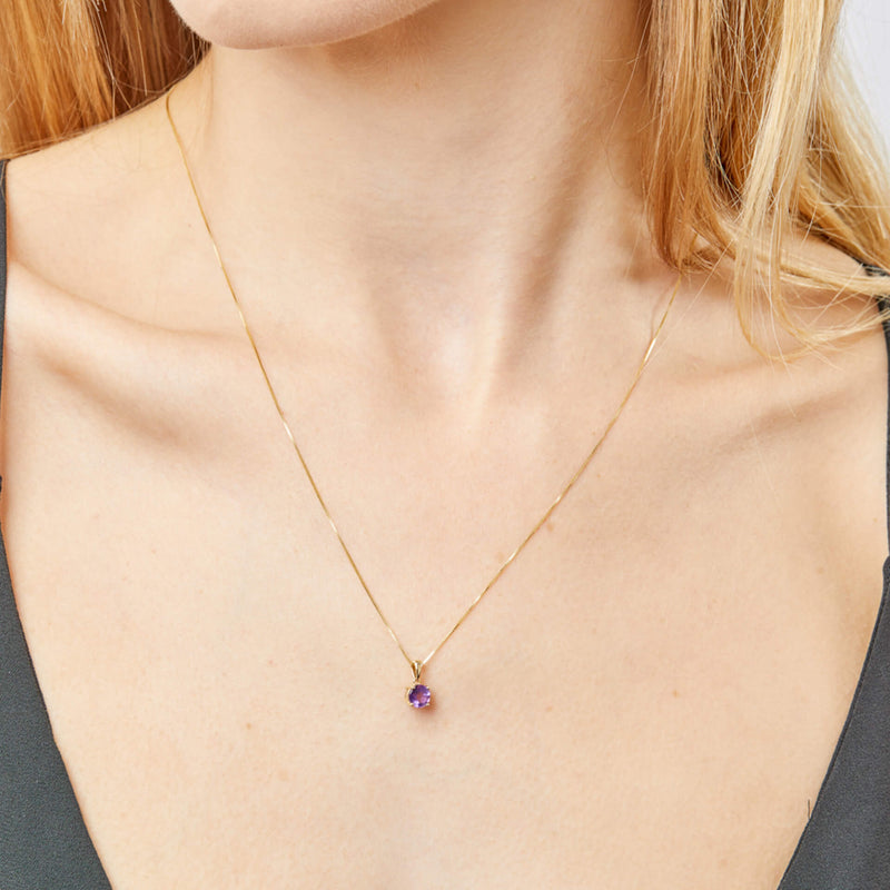 Elements Gold Birthstone Pendant