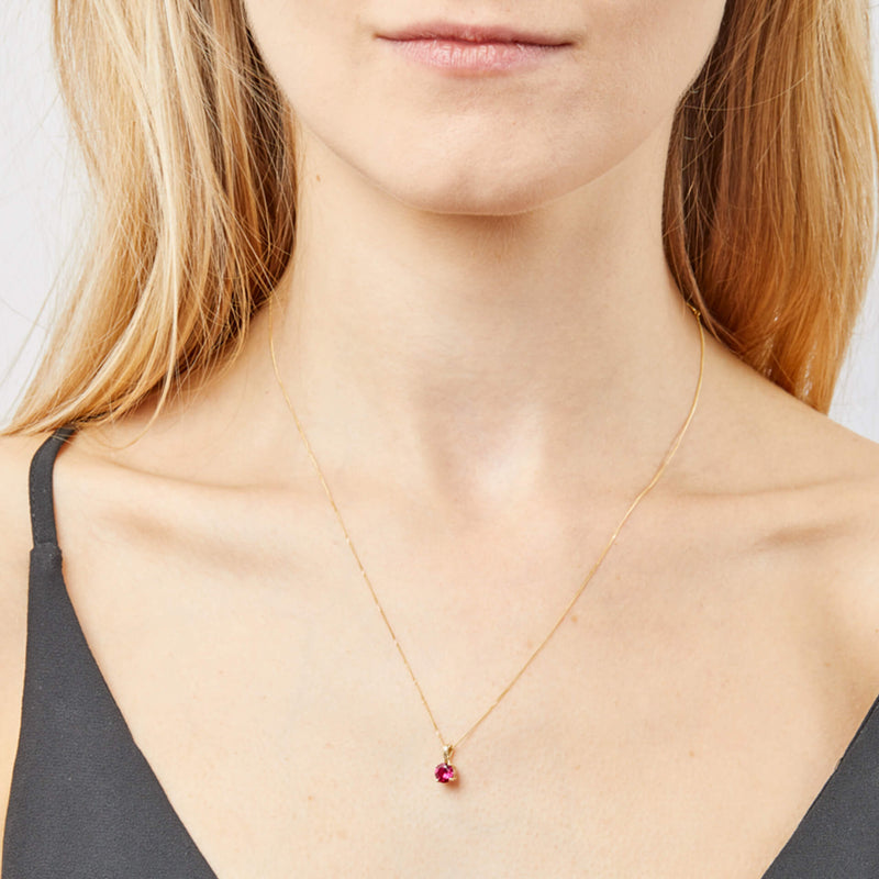Elements Gold Birthstone Pendant