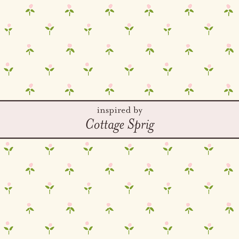 Laura Ashley Fashion Cottage Sprig Drop Earrings