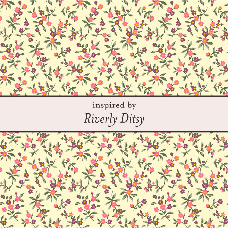 Laura Ashley Silver Riverly Ditsy Pave Flower Necklace