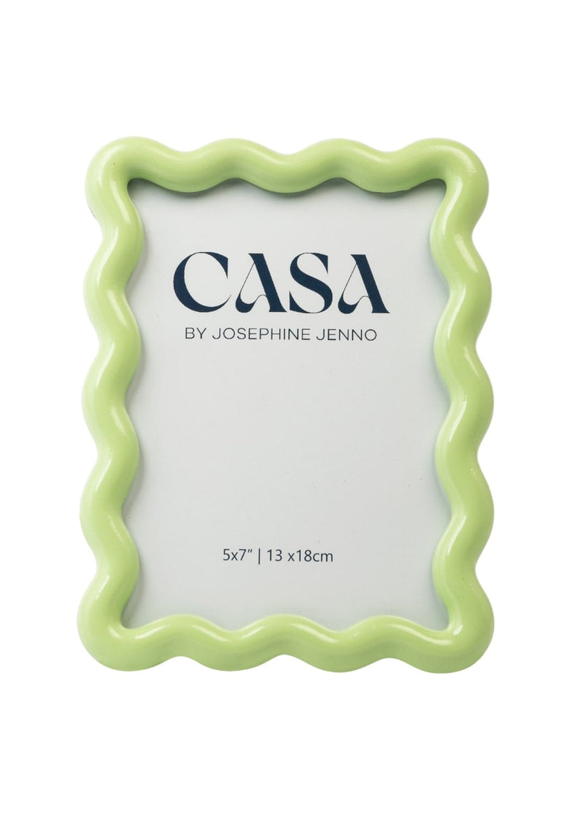 Ivy Mint Ripple Frame 7x5"