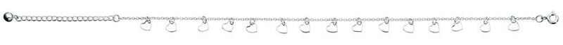 Beginnings Cut Out Heart Anklet