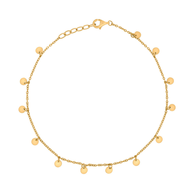 Beginnings Mini Disc Ankle Chain