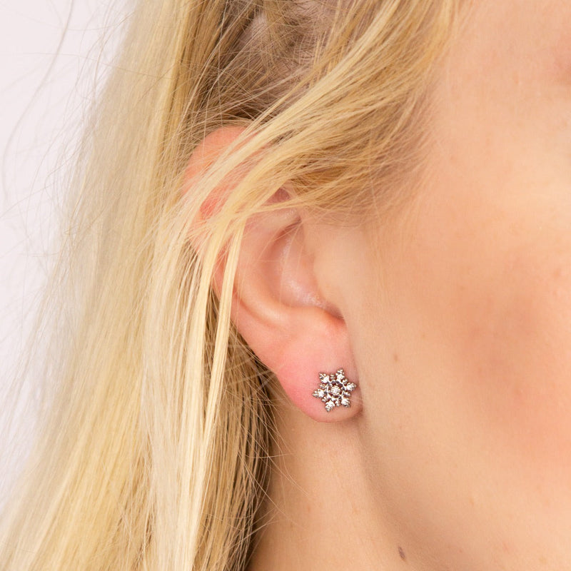 Beginnings Kidsmas Snowflake Earrings
