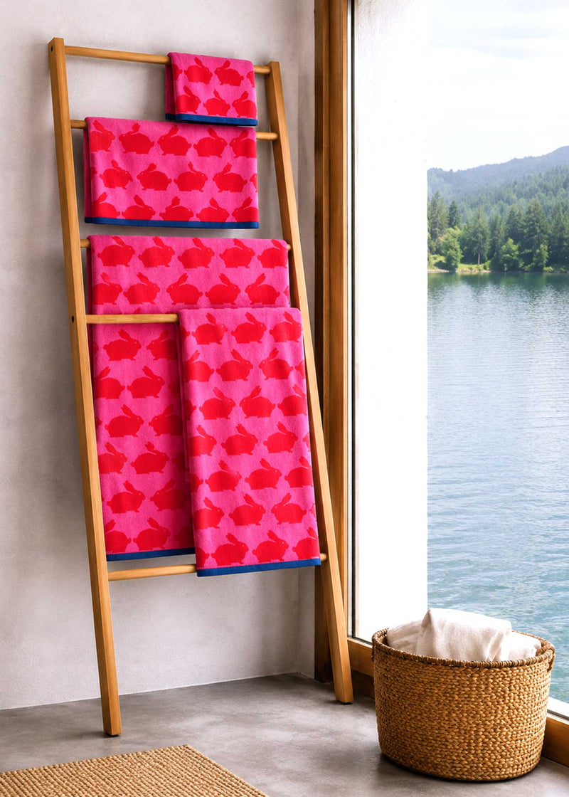Kissing Rabbits Organic Cotton Towels