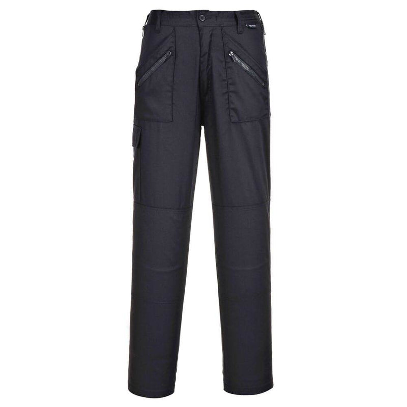 PORTWEST S687 WOMEN'S ACTION TROUSERS Black XS Regular