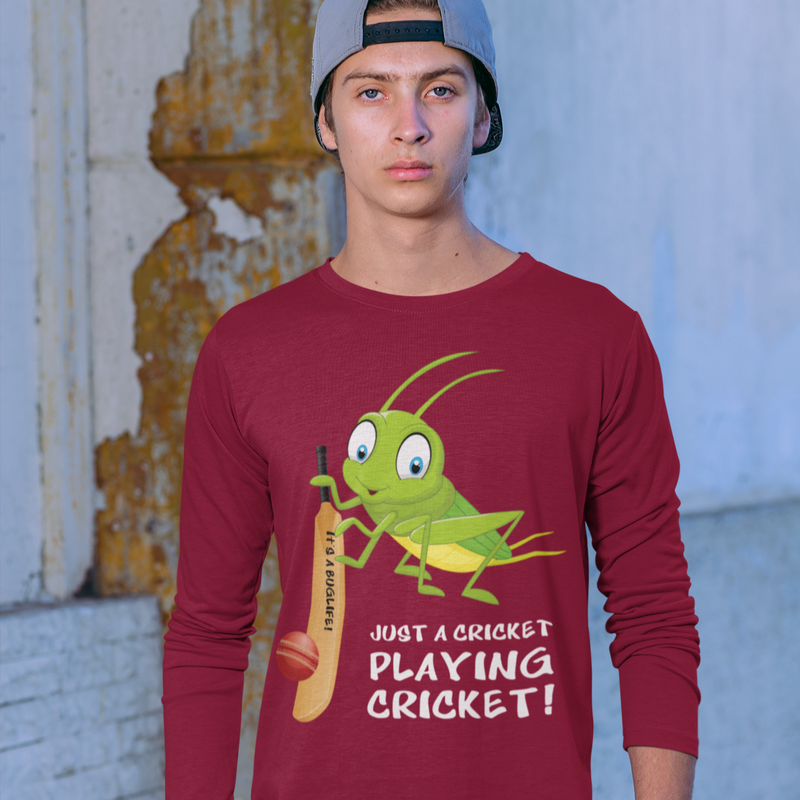 Just a Cricket playing Cricket T-shirt