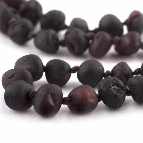 Child Cherryaid Raw Dark Cherry Baltic Amber Anklet Bracelet