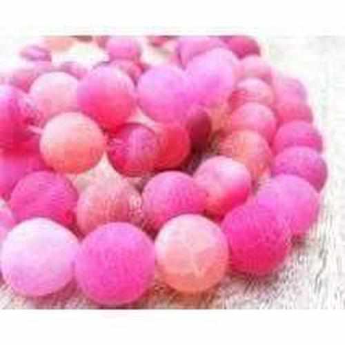 Girls Nurture Raw Unpolished Honey Pink Agate Baltic Amber Bead Necklace