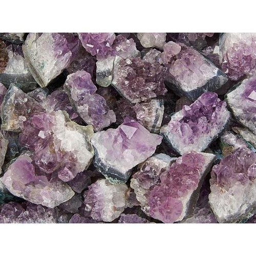 Pisces Birthstone Amethyst Mini Cluster 1 Piece Druzy