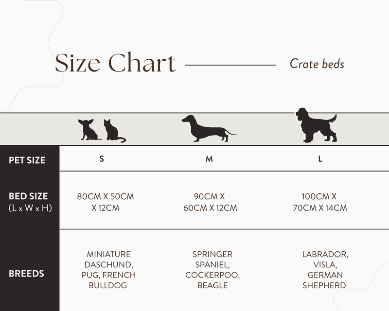 LUXURY ORTHOPAEDIC MEMORY FOAM DOG CRATE MATTRESS | GREY