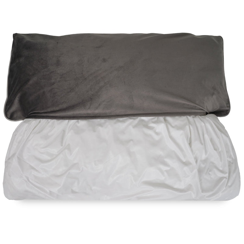 LUXURY ORTHOPAEDIC MEMORY FOAM DOG CRATE MATTRESS | GREY
