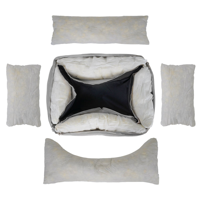 THE HIGHCLERE | LUXURY MEMORY FOAM BOLSTER DOG BED