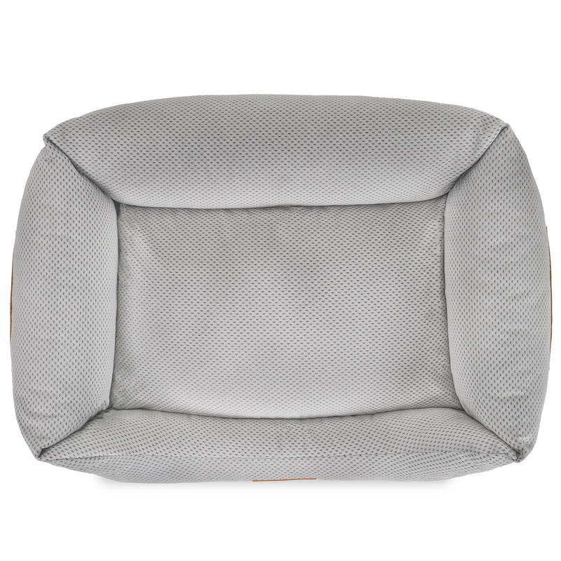 THE HIGHCLERE | LUXURY MEMORY FOAM BOLSTER DOG BED